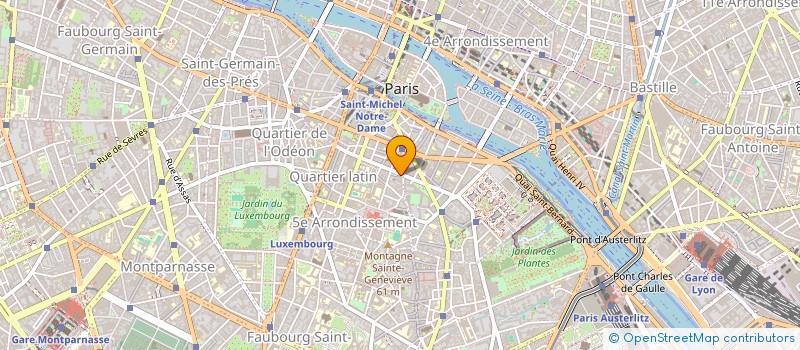 localisation de l'entreprise MONSIEUR FRANCIS CHAMPROBERT  PARIS