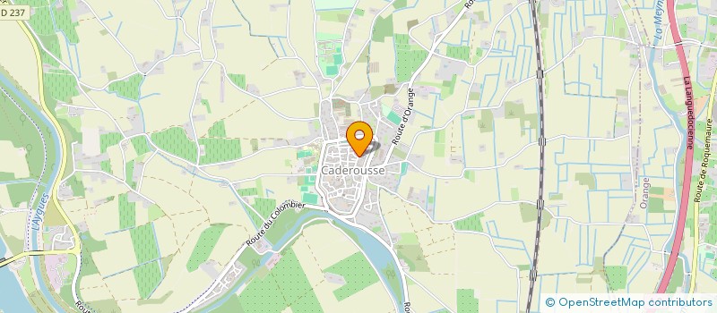 localisation de l'entreprise MONSIEUR FRANCIS CHAPUT  CADEROUSSE