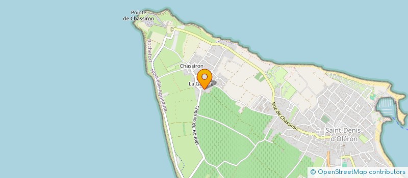 localisation de l'entreprise MONSIEUR FRANCIS CHARLET à SAINT-DENIS-D'OLERON