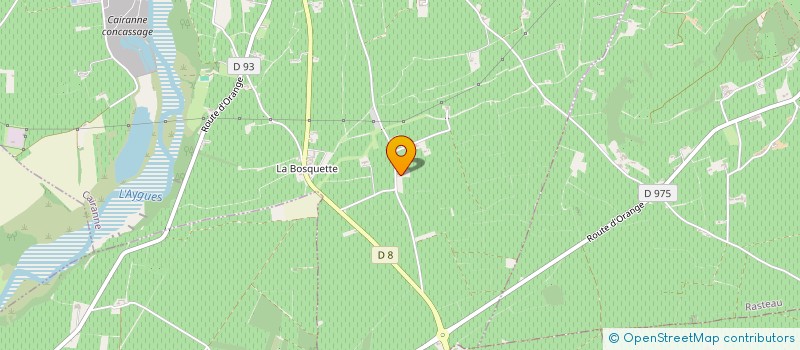 localisation de l'entreprise MONSIEUR FRANCIS CHARPIER  CAIRANNE