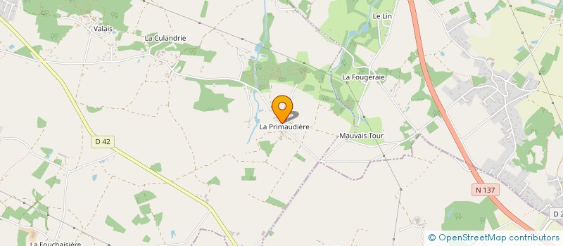 localisation de l'entreprise MONSIEUR FRANCIS CHATELLIER à VIGNEUX-DE-BRETAGNE