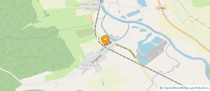 localisation de l'entreprise MONSIEUR FRANCIS CHAUMONT  BEAUMONT-EN-ARGONNE