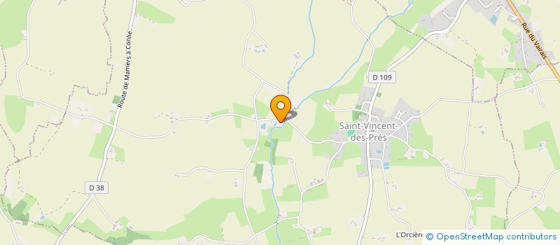 localisation de l'entreprise MONSIEUR FRANCIS CHESNAY  LES AULNEAUX