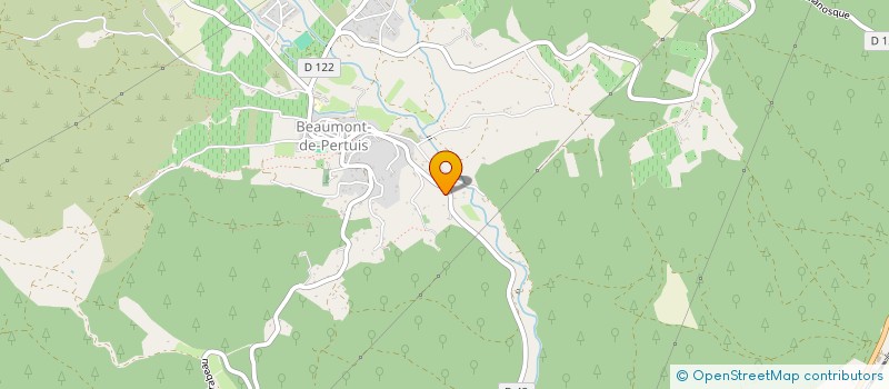 localisation de l'entreprise MONSIEUR FRANCIS CHIARAZZO  BEAUMONT-DE-PERTUIS