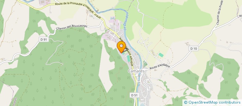 localisation de l'entreprise MONSIEUR FRANCIS CHIBAUDEL  CAMARES