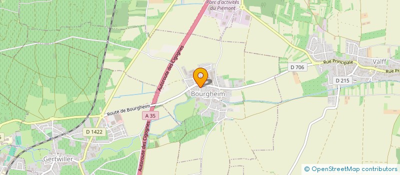 localisation de l'entreprise MONSIEUR FRANCIS CHRISTEN  STOTZHEIM