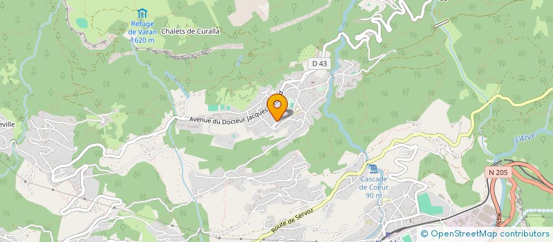 localisation de l'entreprise MONSIEUR FRANCIS CLAUDON  PASSY