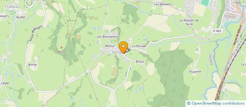 localisation de l'entreprise MONSIEUR FRANCIS CLEMENT  LOURNAND