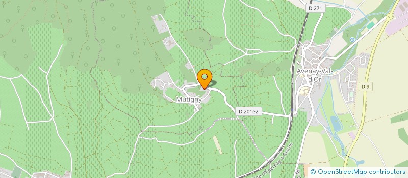 localisation de l'entreprise MONSIEUR FRANCIS COCHON  MUTIGNY
