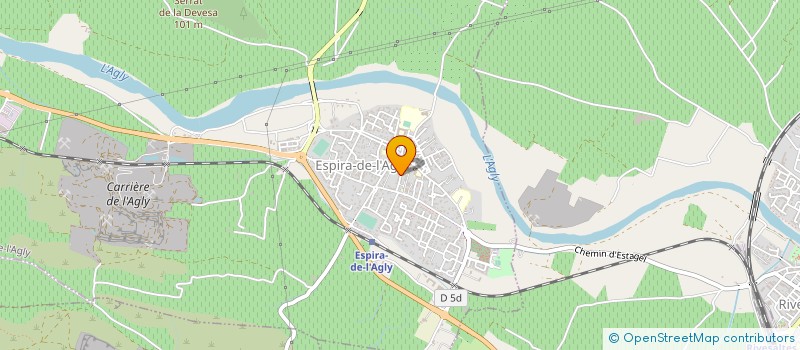 localisation de l'entreprise MONSIEUR FRANCIS COEURET à ESPIRA-DE-L'AGLY