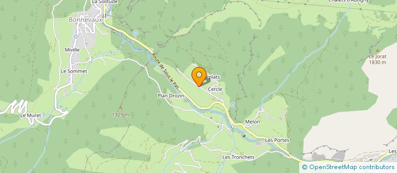 localisation de l'entreprise MONSIEUR FRANCIS COFFY  ABONDANCE