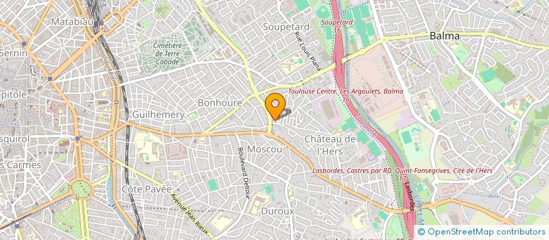 localisation de l'entreprise MONSIEUR FRANCIS COGNE à TOULOUSE