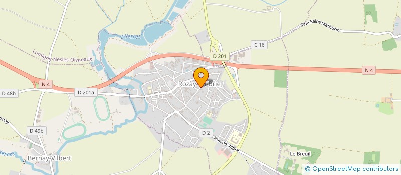 localisation de l'entreprise MONSIEUR FRANCIS COIBION  ROZAY-EN-BRIE