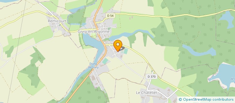 localisation de l'entreprise MONSIEUR FRANCIS COLLIGNON à GIVRY-EN-ARGONNE