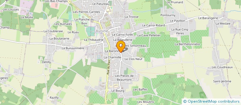 localisation de l'entreprise MONSIEUR FRANCIS COPIE  BEAUMONT-EN-VERON