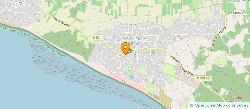 localisation de l'entreprise MONSIEUR FRANCIS CORBINUS  LE BOIS-PLAGE-EN-RE
