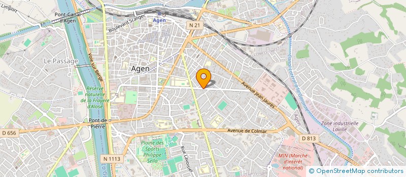 localisation de l'entreprise MONSIEUR FRANCIS CORCUERA  AGEN