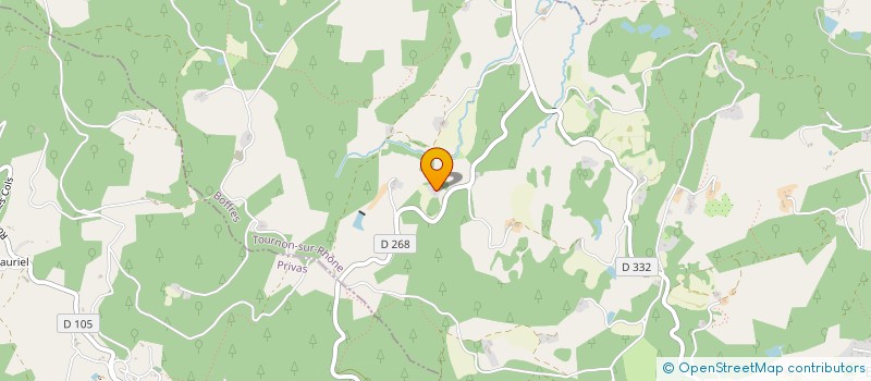 localisation de l'entreprise MONSIEUR FRANCIS COSTECHAREYRE  SAINT-SYLVESTRE