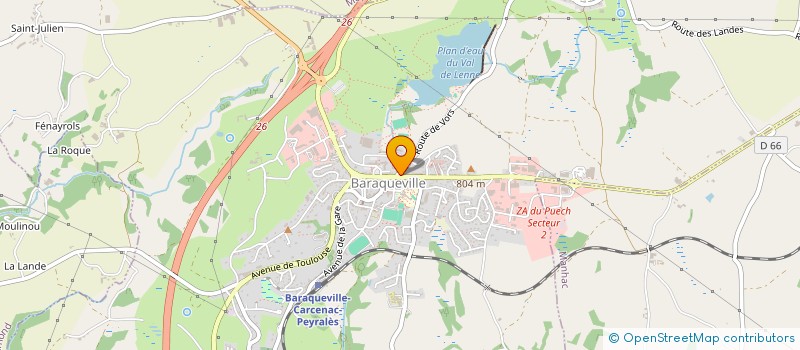 localisation de l'entreprise MONSIEUR FRANCIS COSTES  BOUSSAC