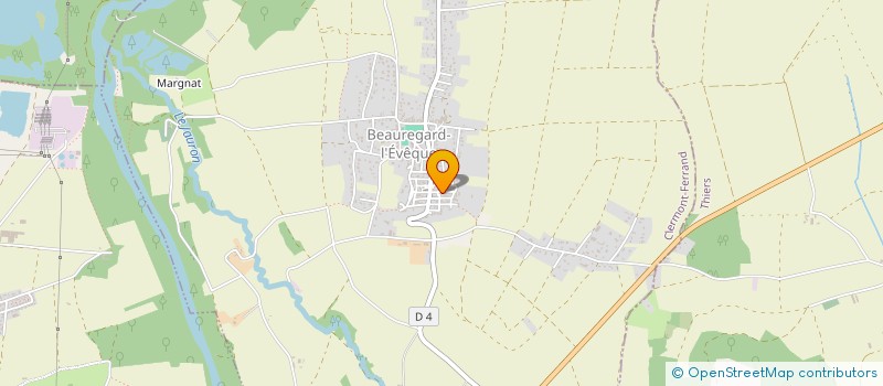 localisation de l'entreprise MONSIEUR FRANCIS COULARDEAU  BEAUREGARD-L'EVEQUE