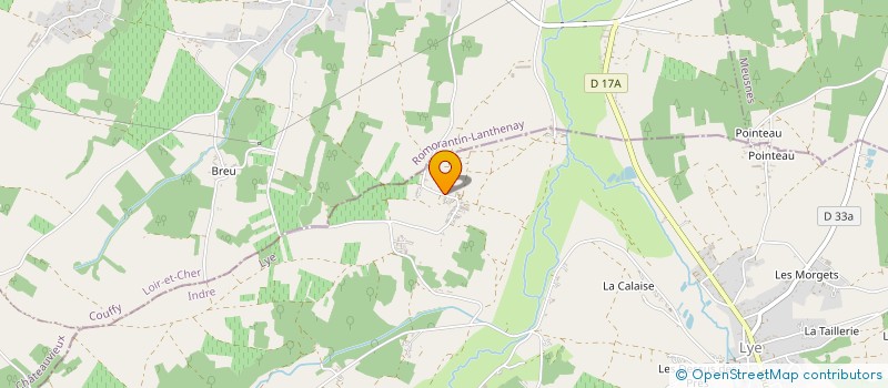 localisation de l'entreprise MONSIEUR FRANCIS COUTURIER à LYE