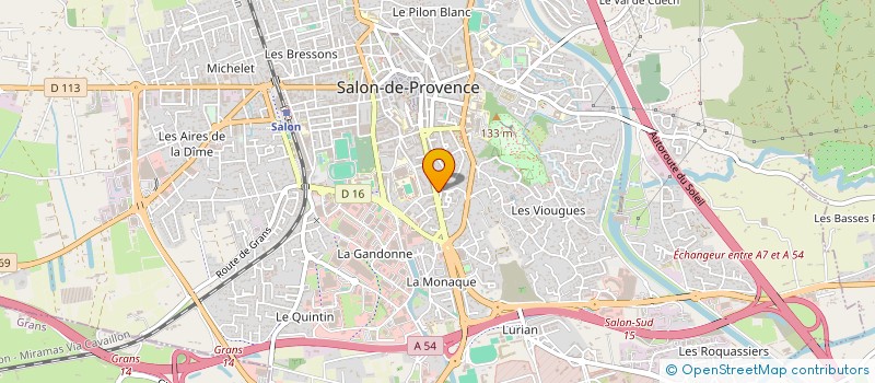 localisation de l'entreprise MONSIEUR FRANCIS COYE  SALON-DE-PROVENCE