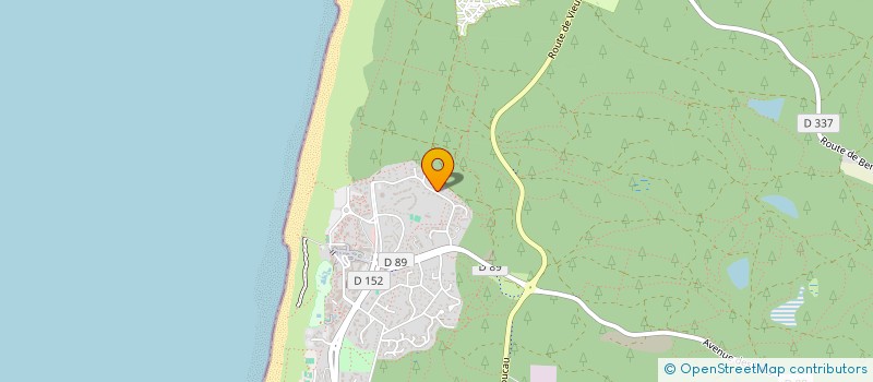 localisation de l'entreprise MONSIEUR FRANCIS CRASSAT  SEIGNOSSE