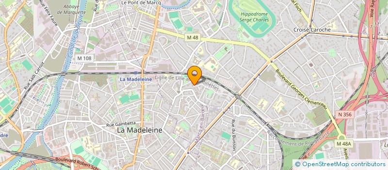 localisation de l'entreprise MONSIEUR FRANCIS CREPEL à MARCQ-EN-BARŒUL