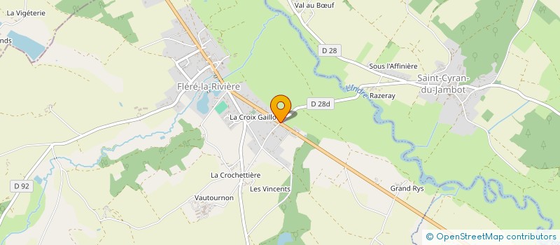 localisation de l'entreprise MONSIEUR FRANCIS CRESPIN à FLERE-LA-RIVIERE