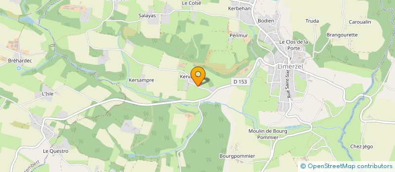 localisation de l'entreprise MONSIEUR FRANCIS CRETE  LIMERZEL