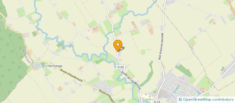 localisation de l'entreprise MONSIEUR FRANCIS CRINQUETTE  MERVILLE