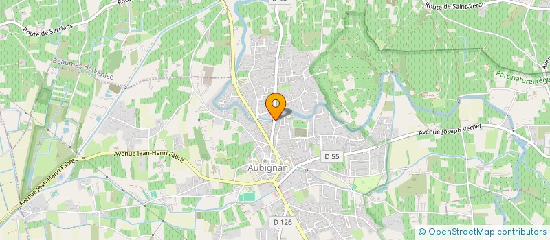 localisation de l'entreprise MONSIEUR FRANCIS CROCHET  AUBIGNAN