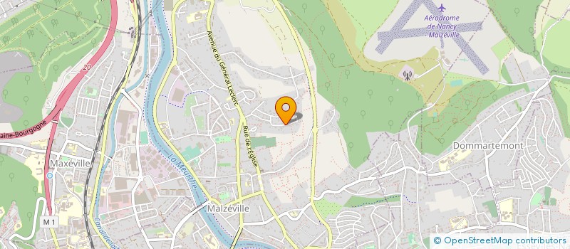 localisation de l'entreprise MONSIEUR FRANCIS CURIEN  MALZEVILLE