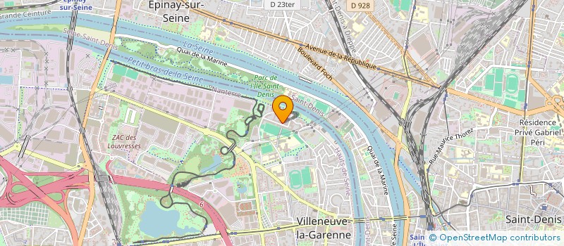 localisation de l'entreprise MONSIEUR FRANCIS D'ALMEIDA à VILLENEUVE-LA-GARENNE