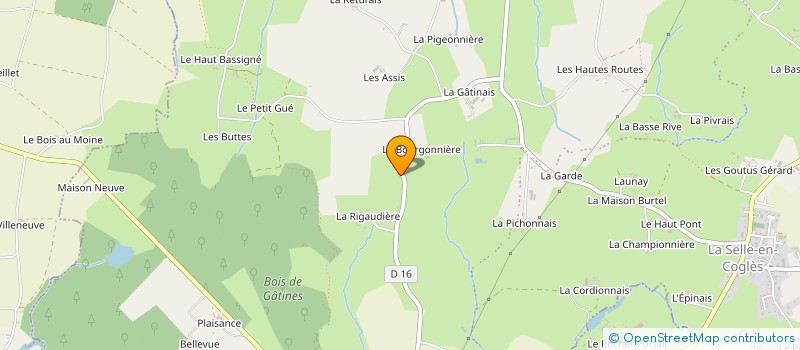 localisation de l'entreprise MONSIEUR FRANCIS DAGNET à MAEN ROCH