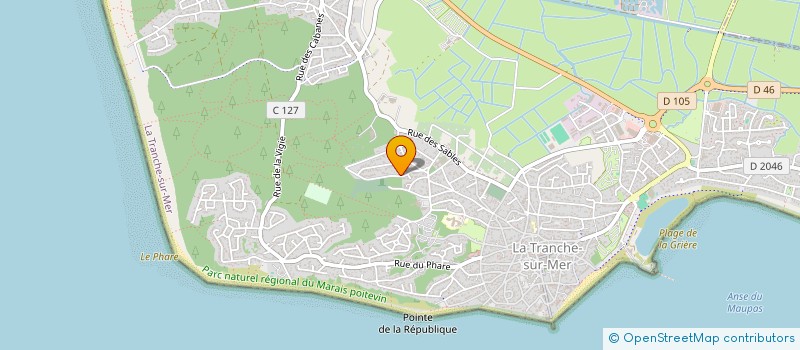 localisation de l'entreprise MONSIEUR FRANCIS DARDILHAC à LA TRANCHE-SUR-MER