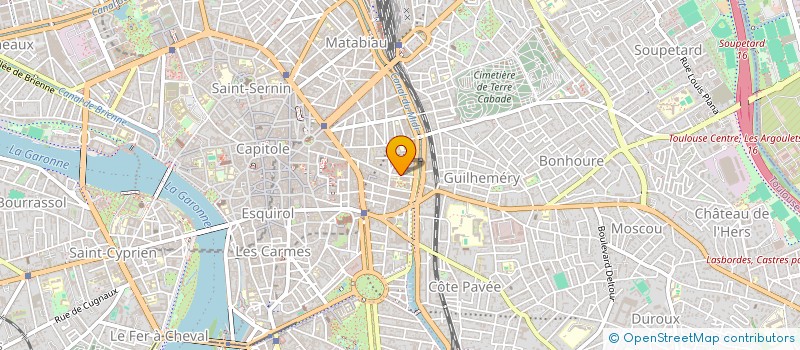 localisation de l'entreprise MONSIEUR FRANCIS DAURIAC à TOULOUSE