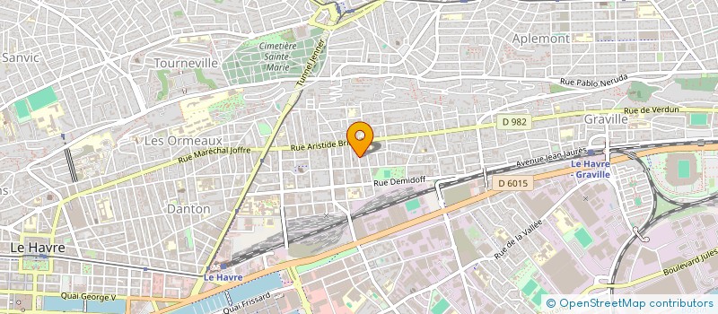 localisation de l'entreprise MONSIEUR FRANCIS DEBETS  LE HAVRE