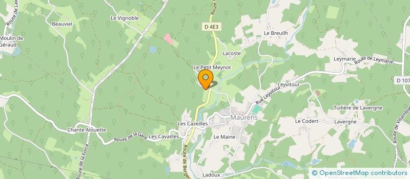 localisation de l'entreprise MONSIEUR FRANCIS DEFOSSE à BELEYMAS