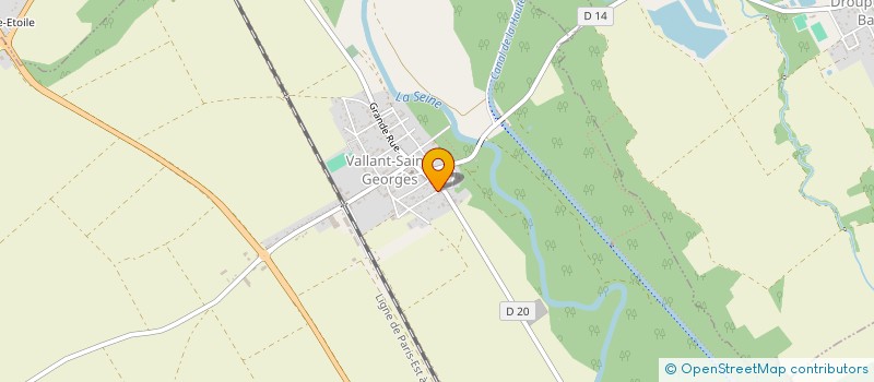 localisation de l'entreprise MONSIEUR FRANCIS DEFRANCE  VALLANT-SAINT-GEORGES