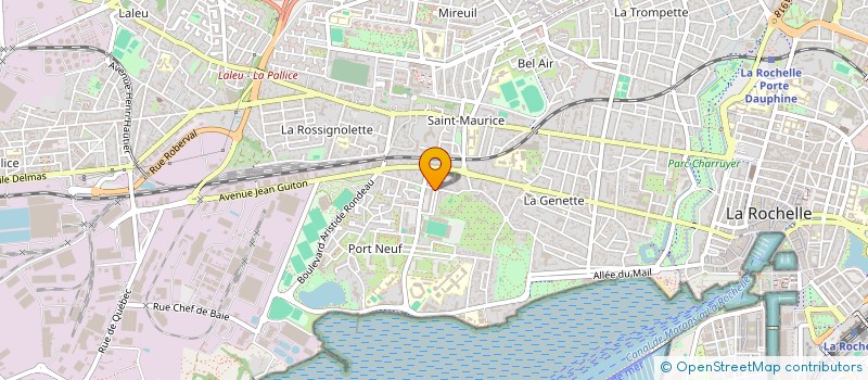 localisation de l'entreprise MONSIEUR FRANCIS DEGAT à LA ROCHELLE