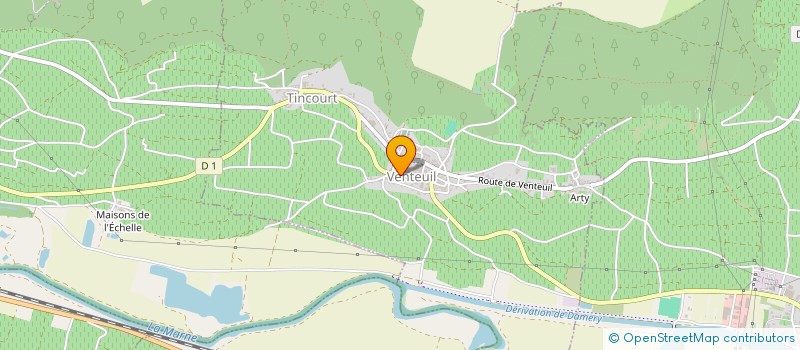 localisation de l'entreprise MONSIEUR FRANCIS DEHU à VENTEUIL