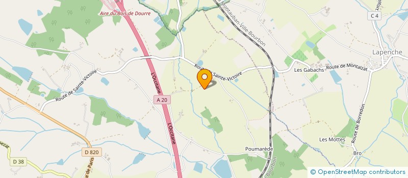 localisation de l'entreprise MONSIEUR FRANCIS DEILHES  MONTALZAT