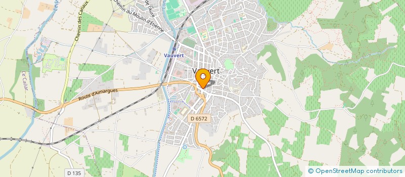 localisation de l'entreprise MONSIEUR FRANCIS DEJARDIN à VAUVERT