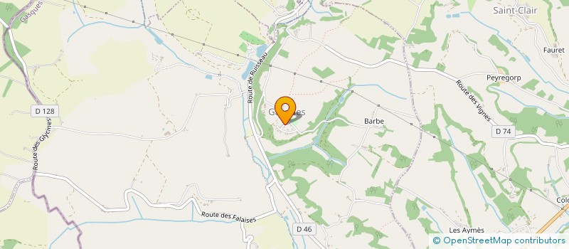 localisation de l'entreprise MONSIEUR FRANCIS DEJEAN  ST PAUL D ESPIS