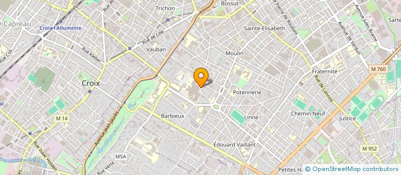 localisation de l'entreprise MONSIEUR FRANCIS DEJONCKHEERE  ROUBAIX