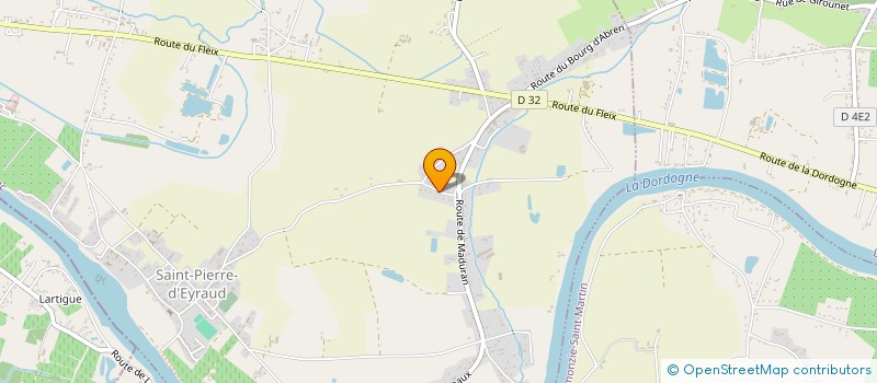 localisation de l'entreprise MONSIEUR FRANCIS DELAGE  SAINT-PIERRE-D'EYRAUD