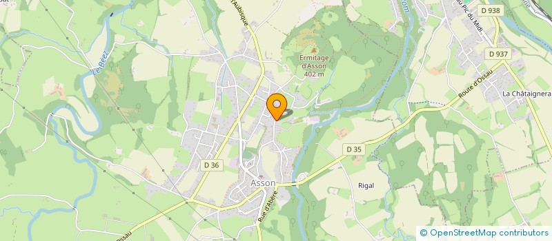 localisation de l'entreprise MONSIEUR FRANCIS DELAHAYE  ASSON