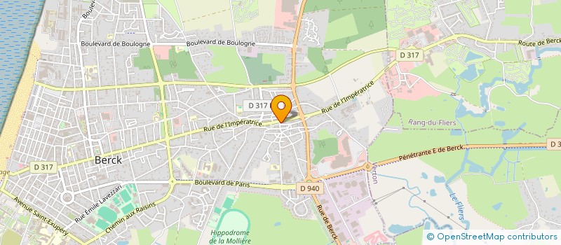 localisation de l'entreprise MONSIEUR FRANCIS DELATTRE  BERCK