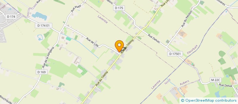 localisation de l'entreprise MONSIEUR FRANCIS DELHAIZE  LAVENTIE